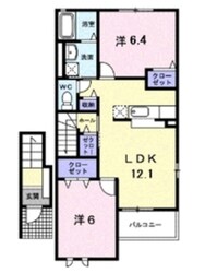 イルテジェンテⅡの物件間取画像